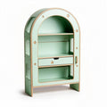 Children's wooden display cabinet with drawer in star pattern 60 x 30 x 90cm